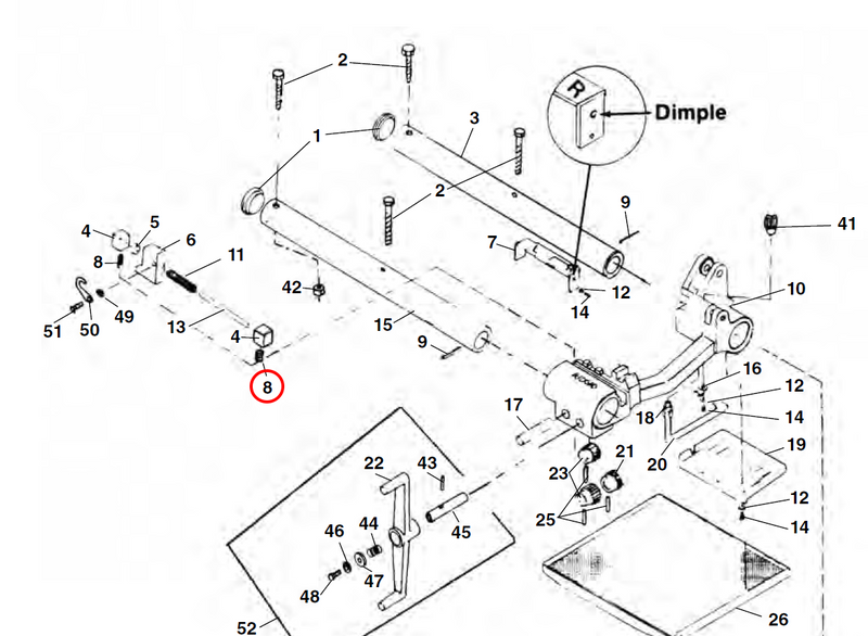 RIDGID 26582 – Guide Block Spring - 26582 - Ridgid Tools - Trade Counter Direct