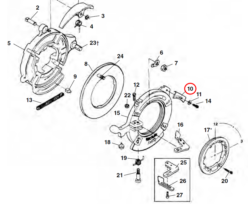 RIDGID 26867 – Die Head Lockout Plate - 26867 - Ridgid Tools - Trade Counter Direct