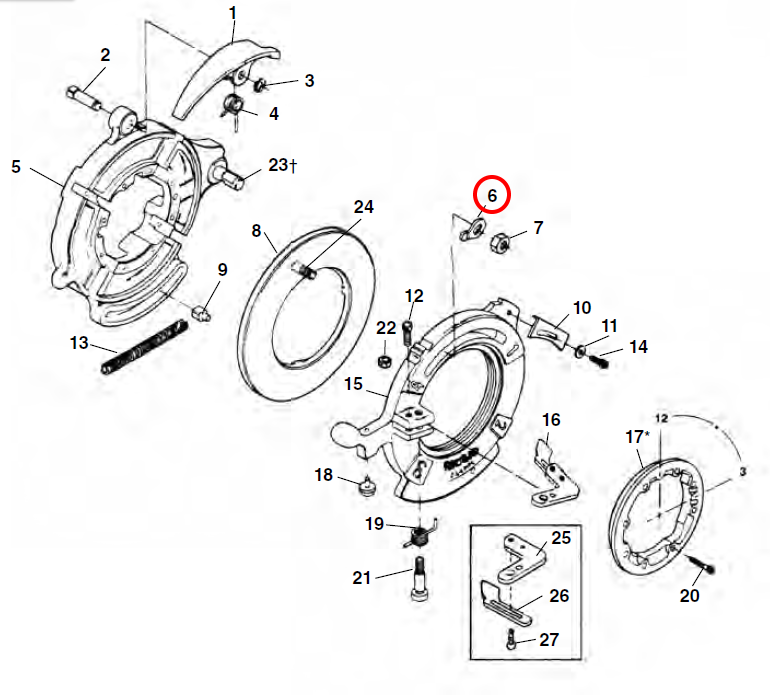 RIDGID 26957 – Die Head Clamp Lever Washer - 26957 - Ridgid Tools - Trade Counter Direct