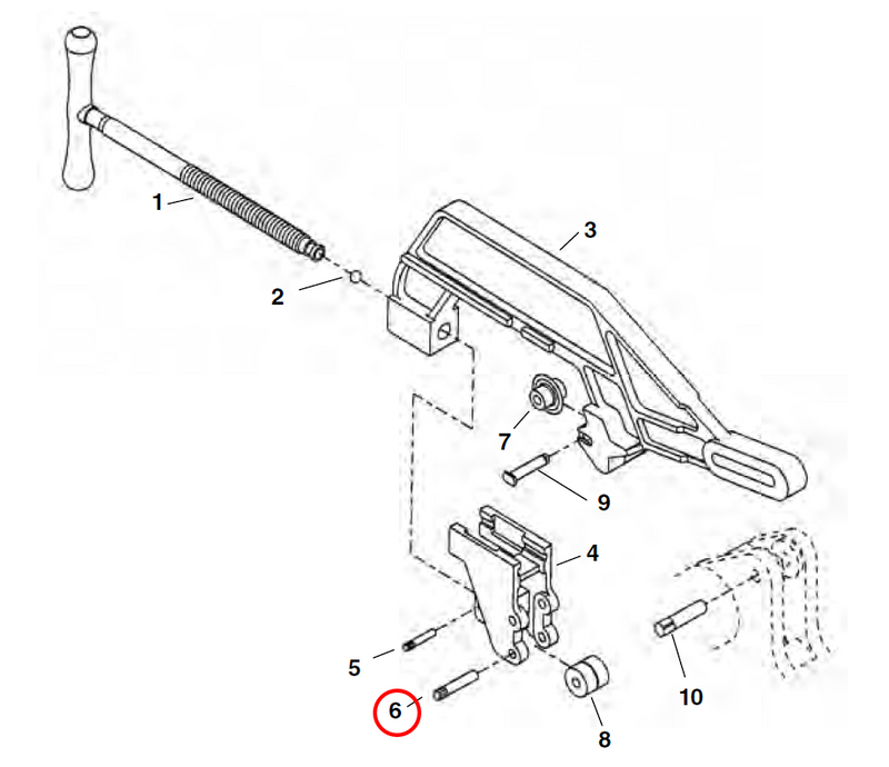 RIDGID 26762 – Groove Pin for Pipe Cutter - 26762 - Ridgid Tools - Trade Counter Direct