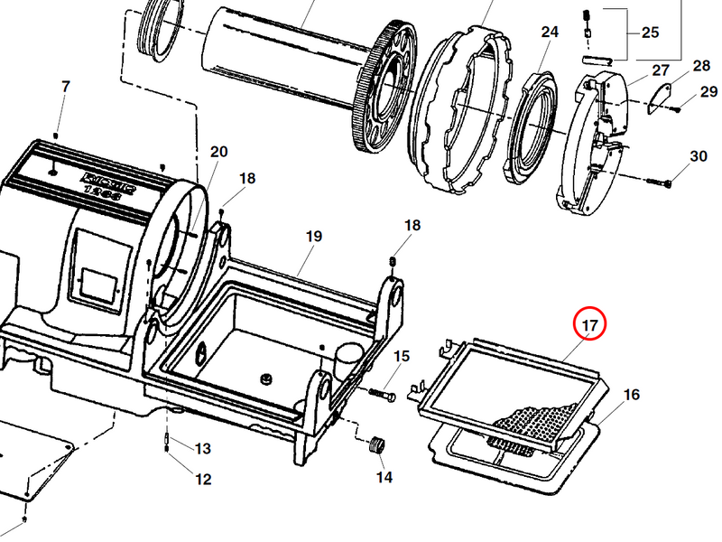 RIDGID 54047 – Top Swarf Tray - 54047 - Ridgid Tools - Trade Counter Direct