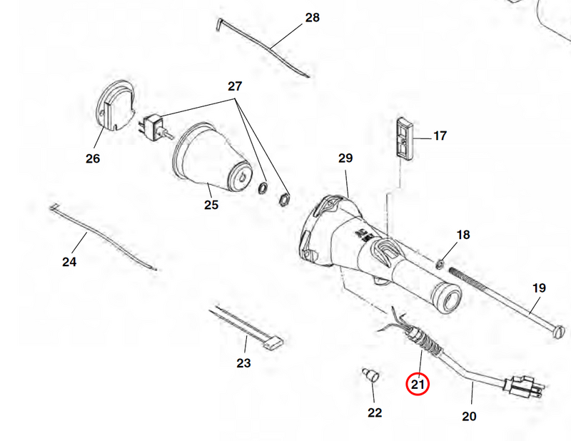 RIDGID 29788 – Cable Harness - 29788 - Ridgid Tools - Trade Counter Direct