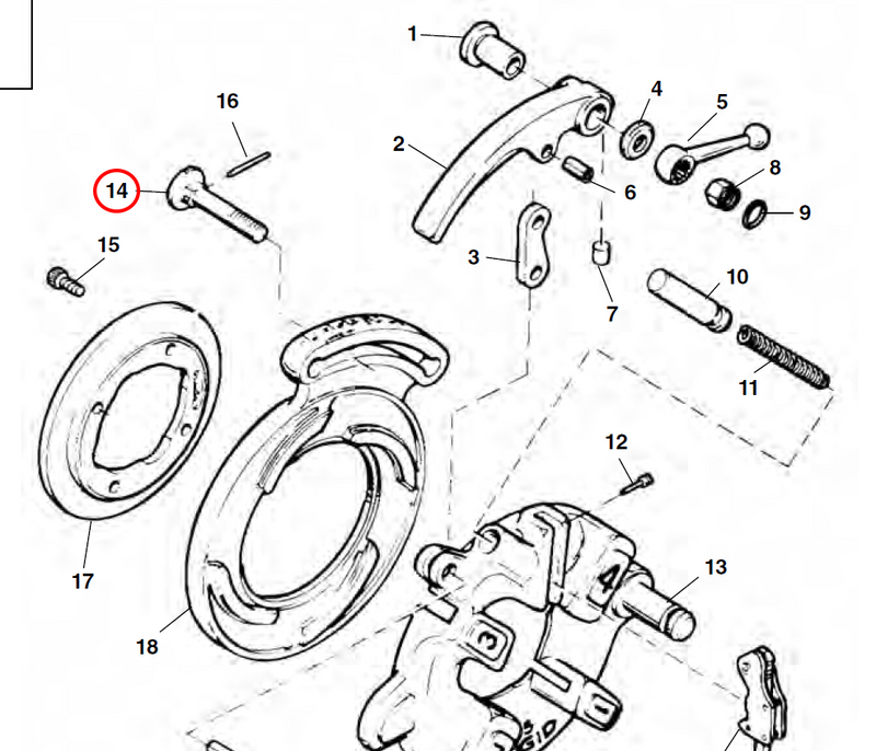 RIDGID 44235 – Die Head Lock Screw & Pin - 44235 - Ridgid Tools - Trade Counter Direct