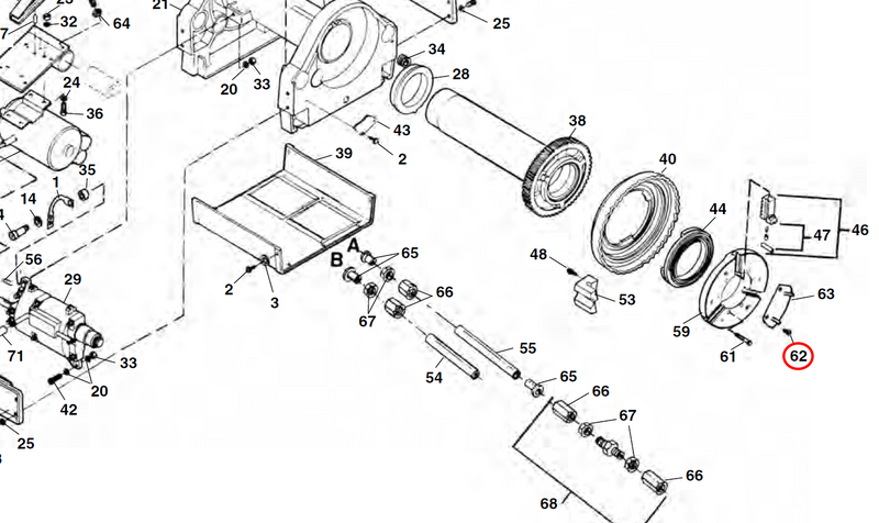RIDGID 27242 – Screw For Front Chuck Cover Plates (Pack of 6) - 27242 - Ridgid Tools - Trade Counter Direct