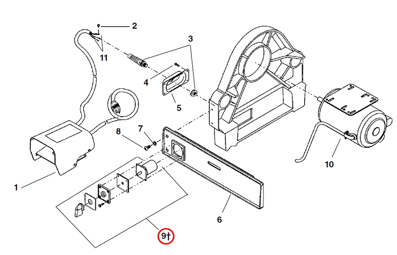 RIDGID 20113 – Switch Assembly - 20113 - Ridgid Tools - Trade Counter Direct