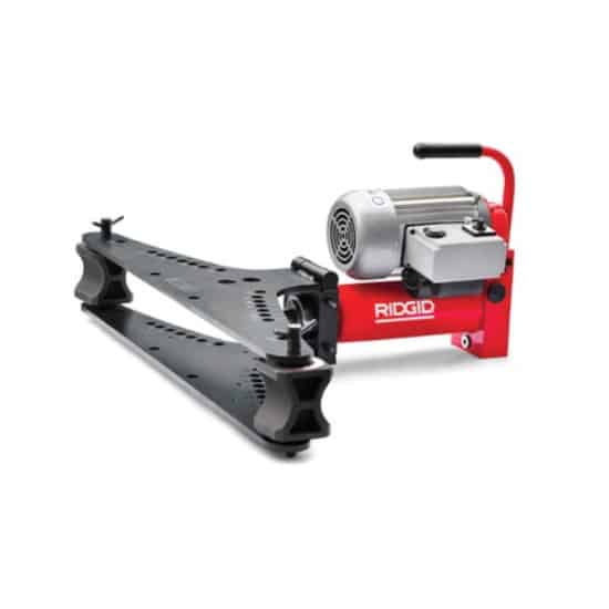 RIDGID 39243R – HB382E Electro-Hydraulic Pipe Bender, 3/8″–2″, 230V (Tip-Up Wing Head) - 39243R - Ridgid Tools - Trade Counter Direct