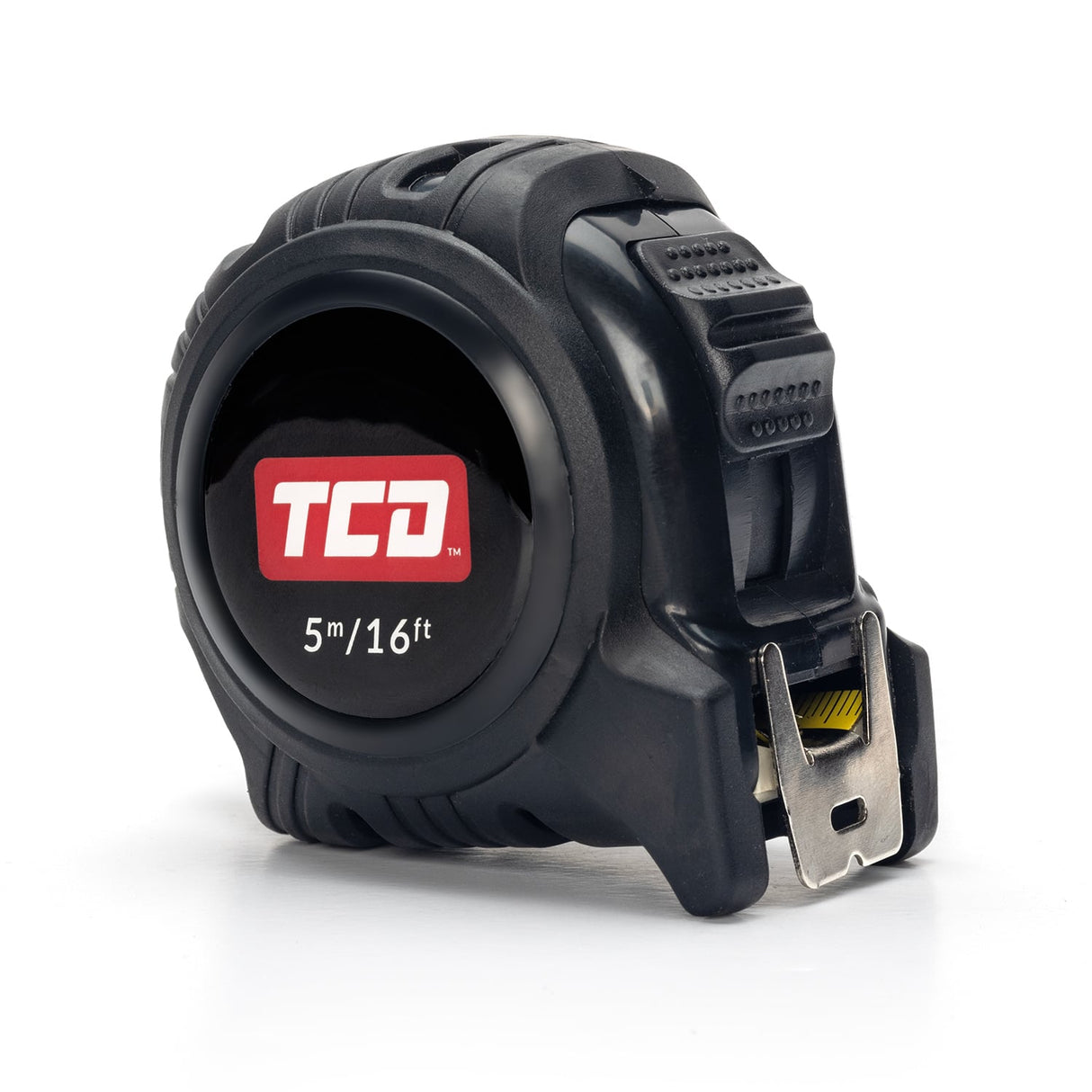TCD 5m/16ft Tape Measure With Top and Bottom Hook - Scale Printed Both Sides
