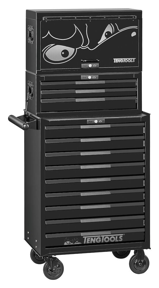 Teng 26" PRO35™ Mega Master tool kit 1033 pieces black - TKS26B1033T - TENGTKS26B1033T - Teng Tools - Trade Counter Direct