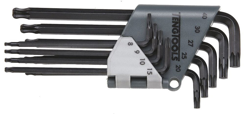 Teng Ball Point TX Key Set 9 Pieces - 1479TX1 - TENG1479TX1 - Teng Tools - Trade Counter Direct
