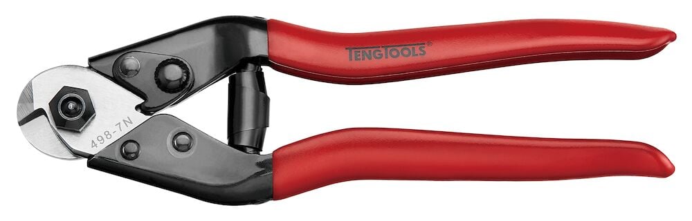 Teng Cable/Wire Cutter 190mm - 498 - 7N - TENG498-7N - Teng Tools - Trade Counter Direct