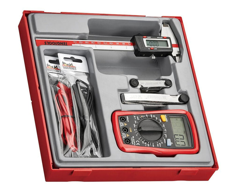 Teng Measuring Tool Set TT2 4 Pieces - TTDCM - TENGTTDCM - Teng Tools - Trade Counter Direct