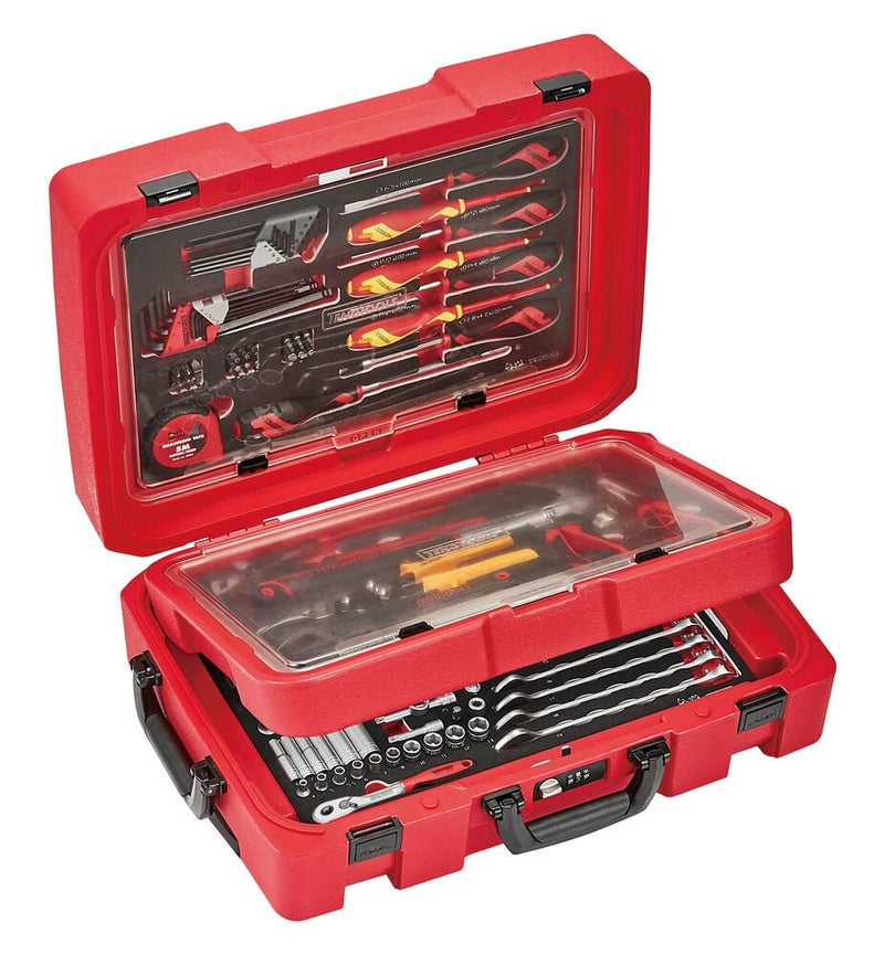 Teng MECCA PRO TC - 9 FOAM Tool Kit 118 Pieces - SCE1 - TENGSCE1 - Teng Tools - Trade Counter Direct
