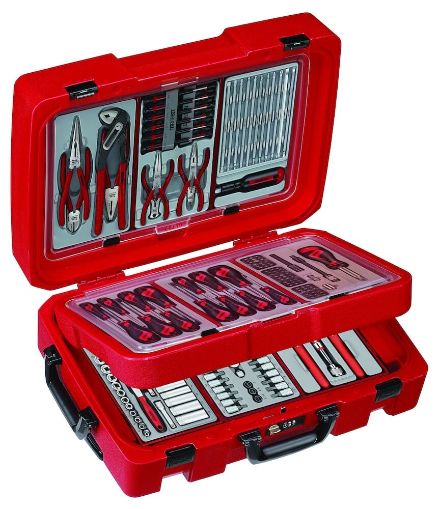 Teng MECCA PRO TC - 9 TT Tool Kit 193 Pieces - SC03 - TENGSC03 - Teng Tools - Trade Counter Direct