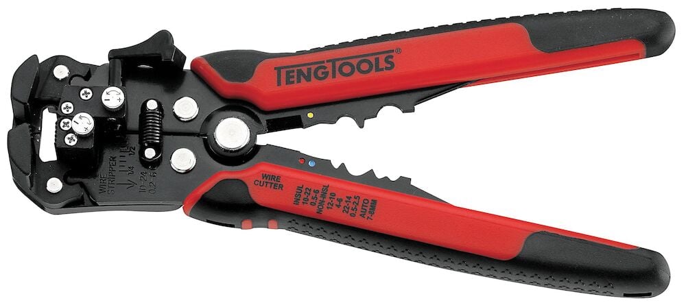 Teng Ratcheting Wire Stripping Plier - CP60 - TENGCP60 - Teng Tools - Trade Counter Direct