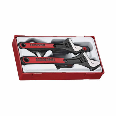 Teng Tools TTADJ04 TT1 Adjustable Wrench Set (4 Pieces) - TENGTTADJ04 - Teng Tools - Trade Counter Direct