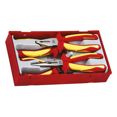 Teng Tools TTV440 Mega Bite Insulated Plier Set 1000V (4 Pieces) - TENGTTV440 - Teng Tools - Trade Counter Direct