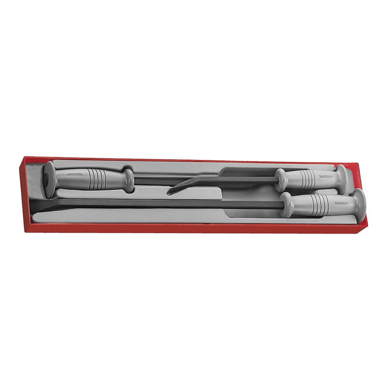 Teng Tools TTXPB3A TTX4 Heavy Duty Pry Bar Set (3 Pieces) - TENGTTXPB3A - Teng Tools - Trade Counter Direct