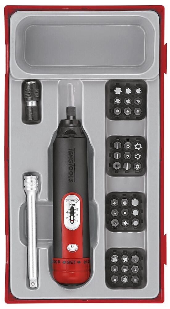 Teng Torque Screwdriver Set TT1 39 Pieces - TTSD39 - TENGTTSD39 - Teng Tools - Trade Counter Direct