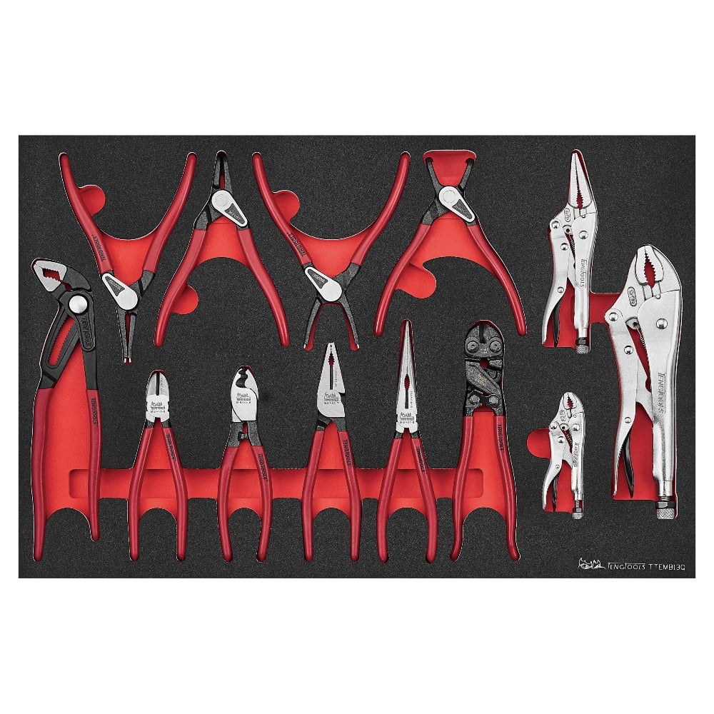 TengTools TCMME741 Ltd Edition 26" Foam Series Stack Tool Kit - 741 Piece - TCMME741 - Teng - Trade Counter Direct