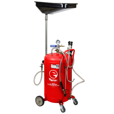 TIGREN 70ltr Suction Oil Drainer - 08208 - SIP-08208 - SIP Tools UK - Trade Counter Direct