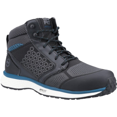 Timberland Pro Reaxion Mid Composite Safety Boot - Black/Blue (A2633 001 - 065) - 32728-55902-04 - Timberland Pro - Trade Counter Direct