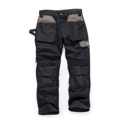 Tough Grit Holster Work Trousers Black - 36R - 866972 - TS866972 - Tough Grit - Trade Counter Direct