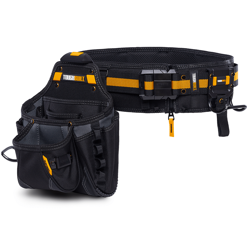 Toughbuilt Builder Tool Belt Set 3Pc - TB - CT - 101 - 3P - TB-CT-101-3P - Toughbuilt - Trade Counter Direct