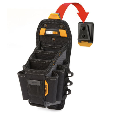 Toughbuilt Cliptech Large 10 Pocket Technicians Pouch - TB - CT - 36 - L10 - TB-CT-36-L10 - Toughbuilt - Trade Counter Direct