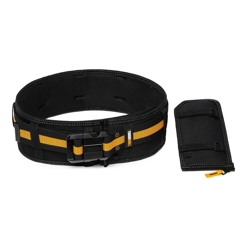 Toughbuilt Heavy Duty Clip Padded Belt With Back Support - TB - CT - 41 - TB-CT-41 - Toughbuilt - Trade Counter Direct