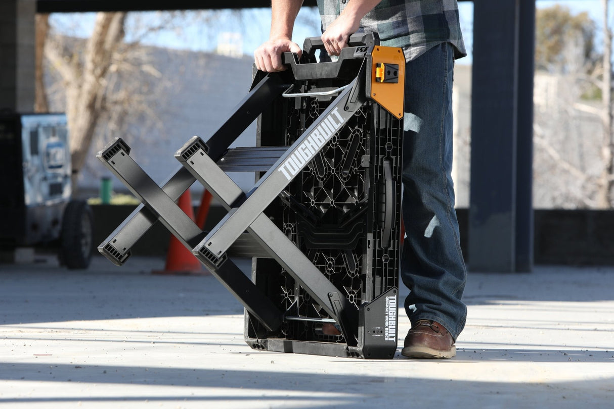 Toughbuilt Quickset Work Bench - TB - WB700 - TB-WB700 - Toughbuilt - Trade Counter Direct