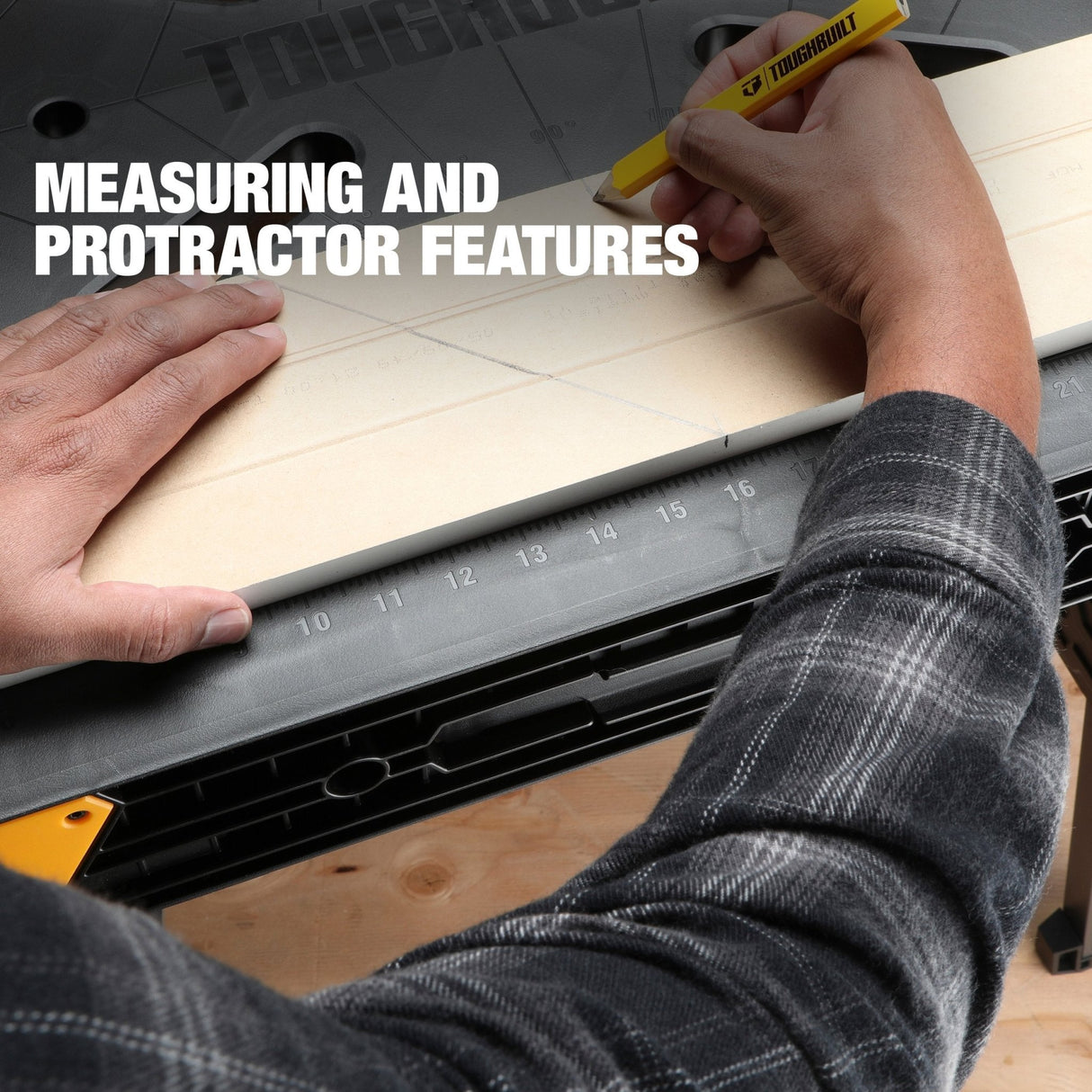 Toughbuilt Quickset Work Bench - TB - WB700 - TB-WB700 - Toughbuilt - Trade Counter Direct