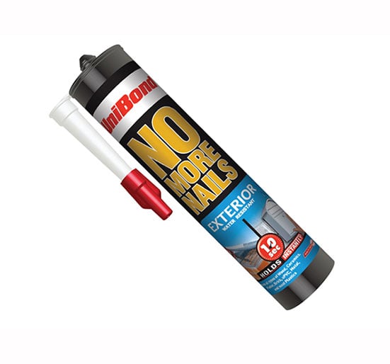 Unibond No More Nails Exterior Cartridge 300ml - 300ml - UNI1427383 - Unibond - Trade Counter Direct