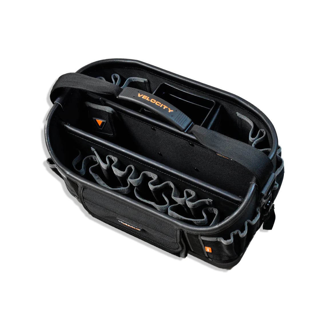 Velocity Rogue 3.0 XL Open Tote Tool Bag - Grey (VR - 1111) - VR-1111 - Velocity - Trade Counter Direct