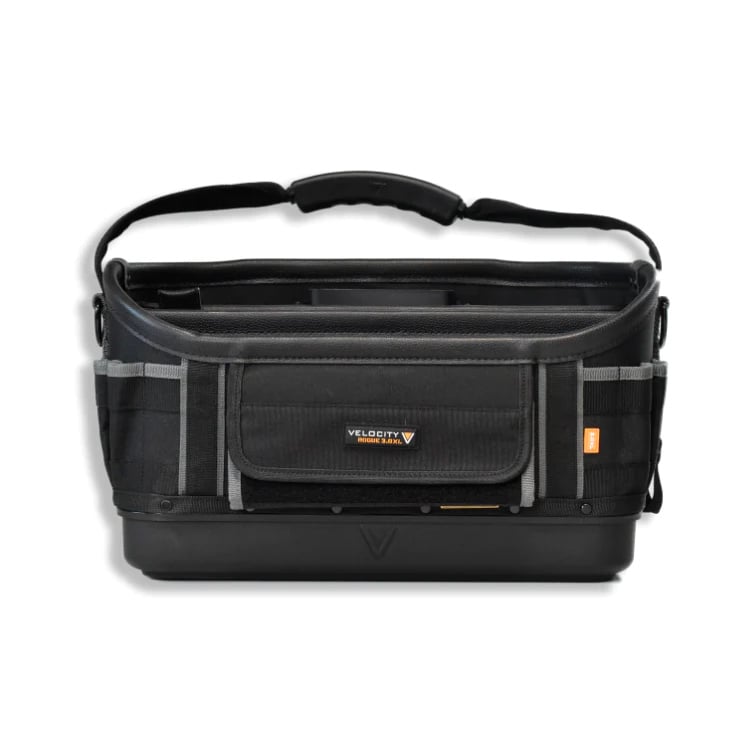 Velocity Rogue 3.0 XL Open Tote Tool Bag - Grey (VR - 1111) - VR-1111 - Velocity - Trade Counter Direct