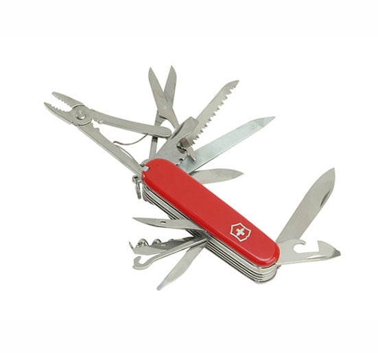 Victorinox Handyman Swiss Army Knife (Red) 1377300 - Red - VICHAND - Victorinox - Trade Counter Direct