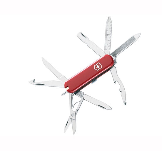 Victorinox Mini Champ - Red Swiss Army Knife 06385NP - Red