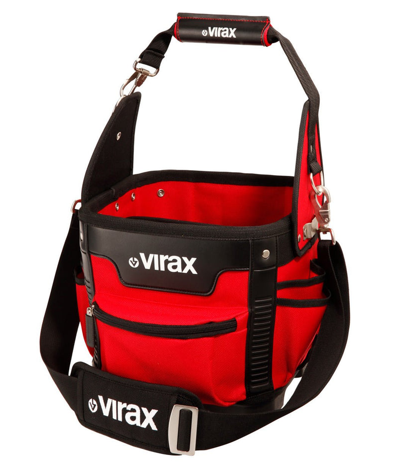 Virax 382655 Textile Bucket Tool Bag - 15 kg Capacity - 382655 - Virax - Trade Counter Direct