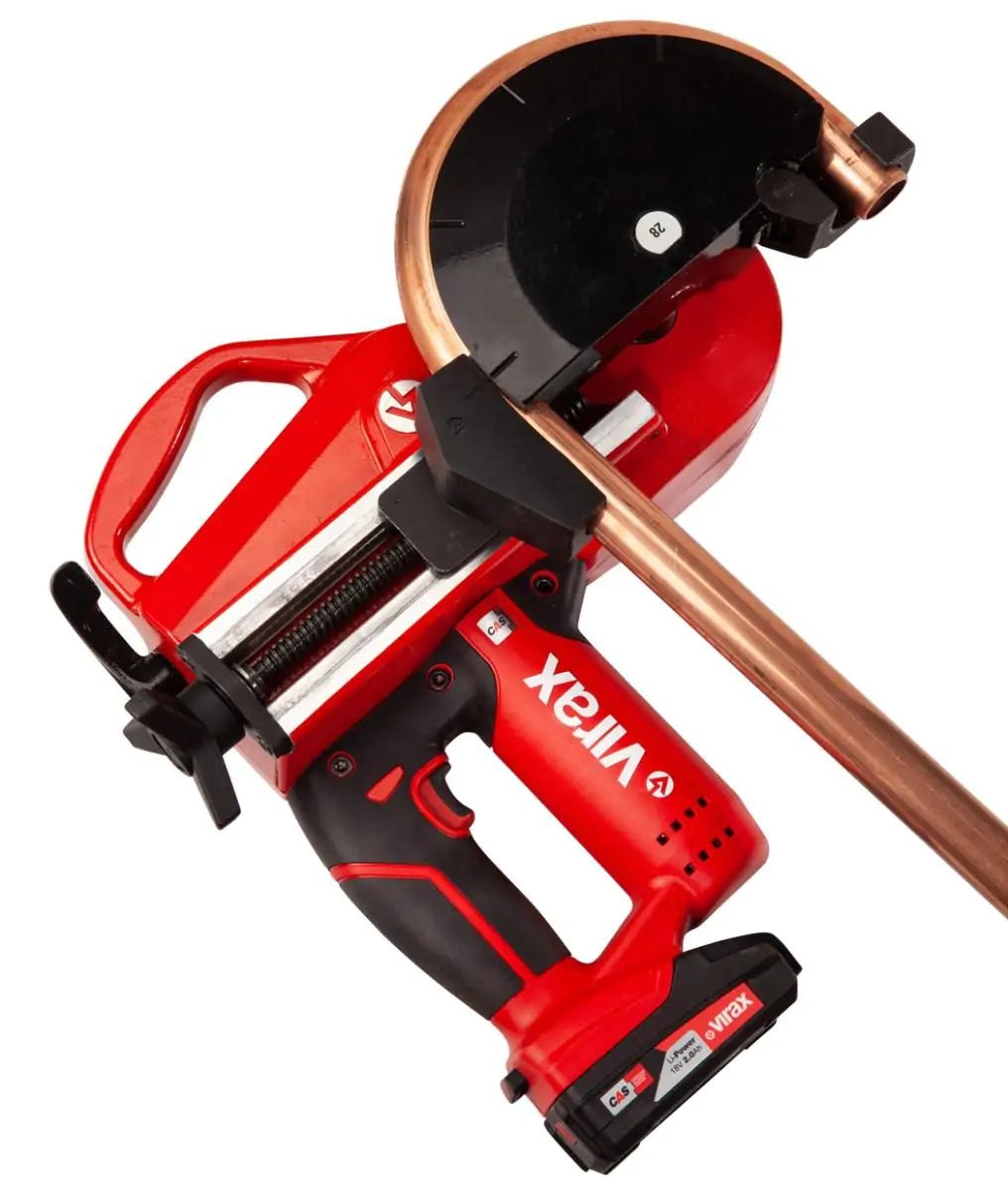 Virax Eurostem III 18V Cordless Pipe Bender 15 - 22 - 28mm UK Kit - 990966 - VIR990966 - Virax - Trade Counter Direct