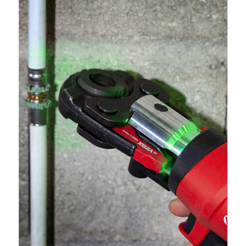 Virax M2X 20kN Cordless Press Machine with Mother Jaw, M15 - 22 - 28 Inserts & 2 Batteries UK - 990978 - VIR990978 - Virax - Trade Counter Direct