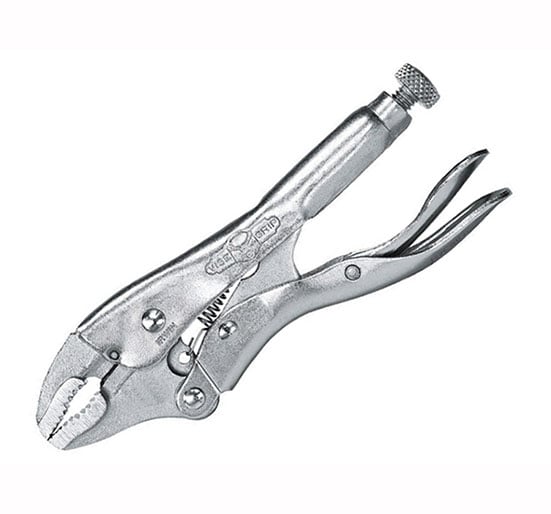 Visegrip Irwin Curved Jaw Locking Plier with Wire Cutter - VIS10WRC - Visegrip Irwin - Trade Counter Direct