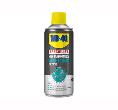 WD40 Specialist White Grease Aerosol 400ml - 400ml - W/D44390 - WD40 - Trade Counter Direct