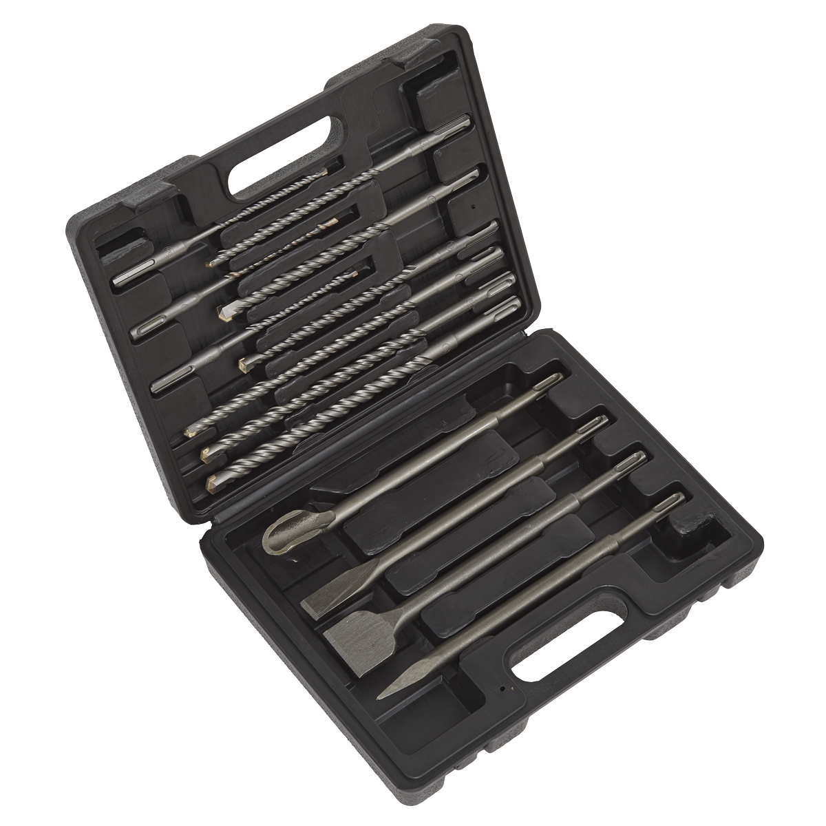 Sealey WDCS SDS Plus Drill Bit & Chisel Set 13pc