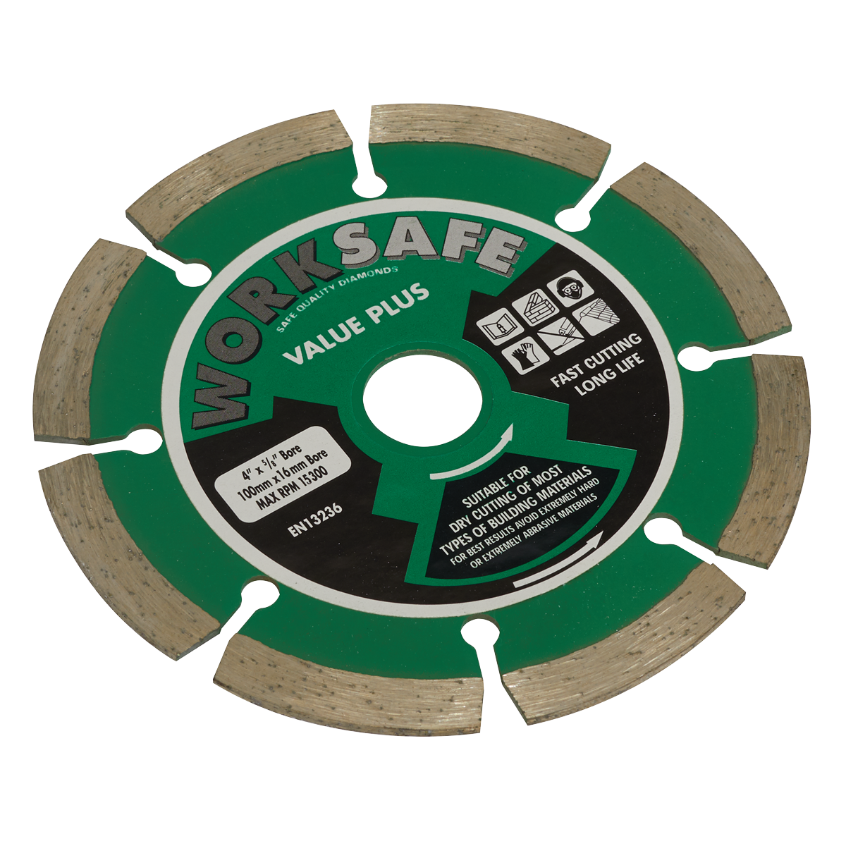 Sealey WDVP100 Value Plus Diamond Blade Ø100 x Ø16mm