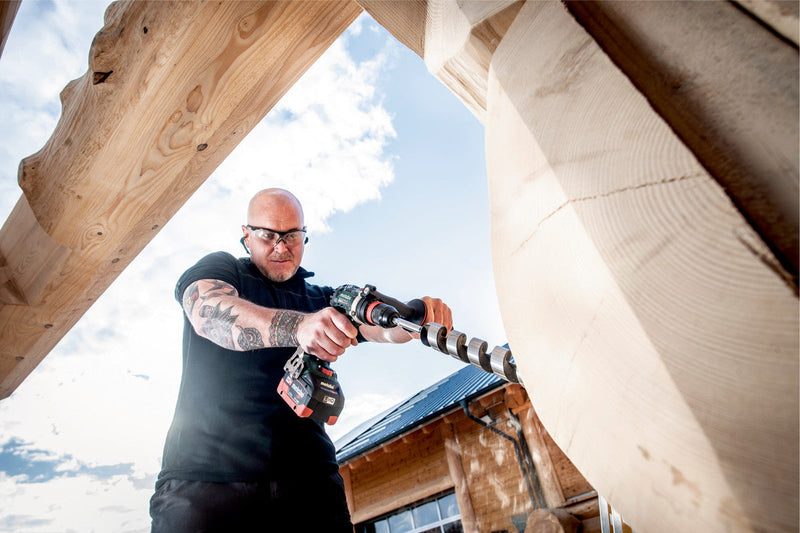 Metabo SB 18 LTX BL I (602360590) 18V Brushless Cordless Combi Drill Kit (2 x 5.2Ah Batteries) product image 4