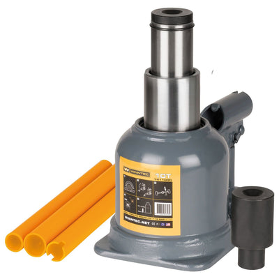WINNTEC® 10 TON Low - Profile Bottle Jack - 09865 - SIP-09865 - SIP Tools UK - Trade Counter Direct