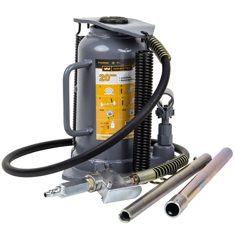 WINNTEC® 20 TON Air Bottle Jack - 09827 - SIP-09827 - SIP Tools UK - Trade Counter Direct