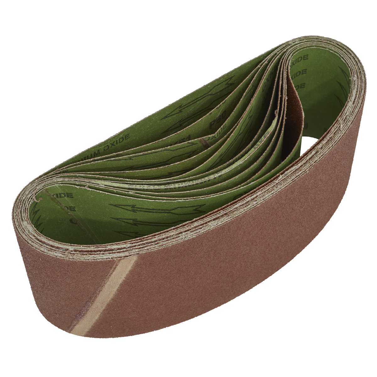 Sealey WSB6180 Sanding Belt 100 x 610mm 80Grit - Pack of 10