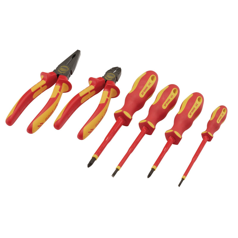XP1000® VDE Screwdriver and Pliers Set (6 Piece) - DR-94848 - Draper - Trade Counter Direct