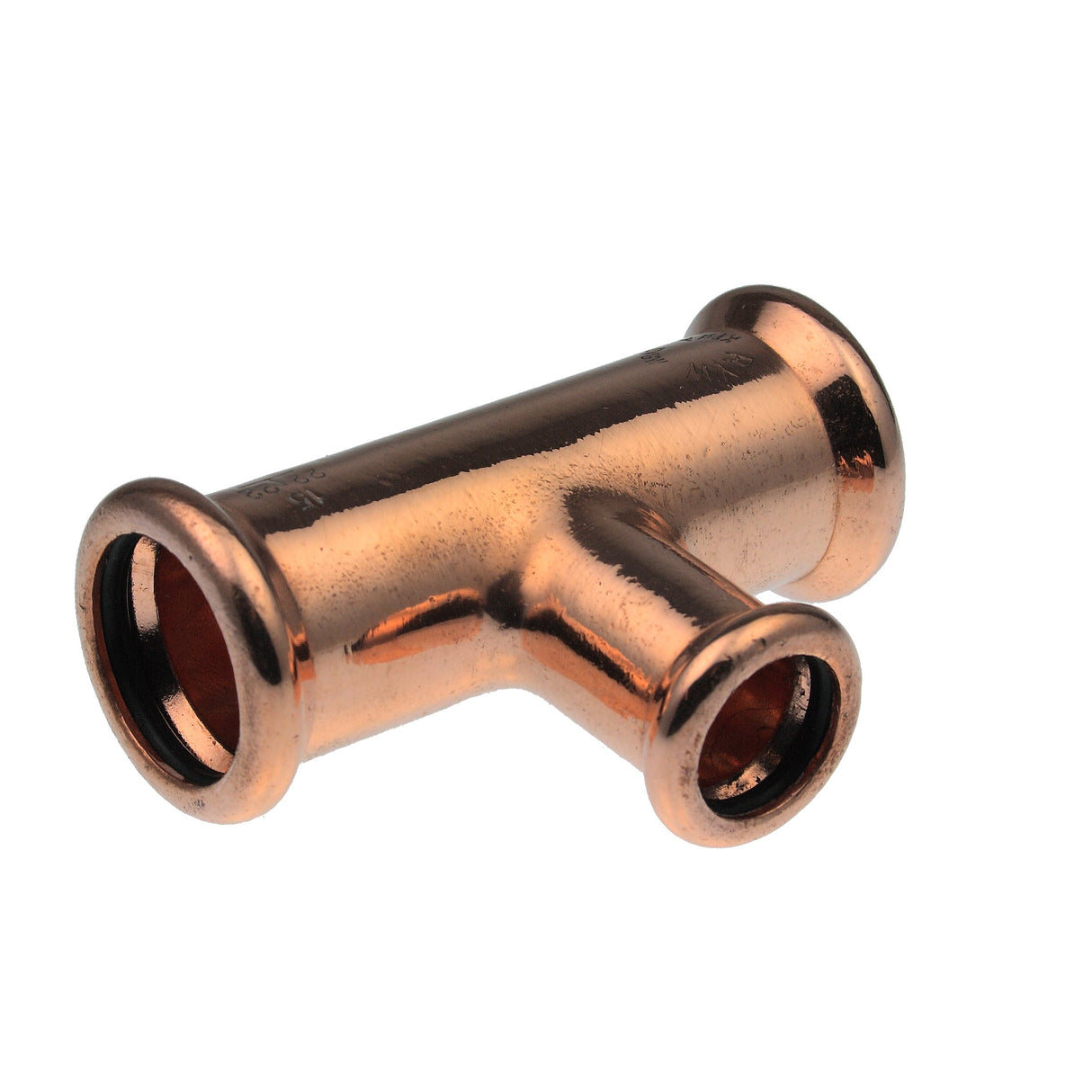 Pegler XPress S25 Copper Reduced Tee Branch (M-Press) - Size Options