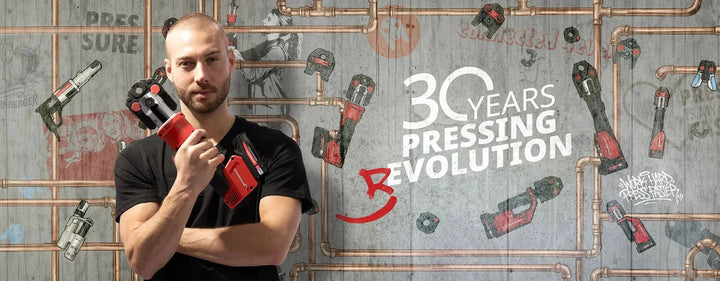 Rothenberger 30 Years of Pressing Technology – Get a FREE RP 50S Test Pump - Trade Counter Direct